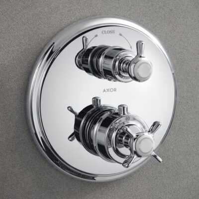 Axor Montreux retro douchethermostaat afbouwdeel met sterknop en veiligheidsblokkering 16820000 4