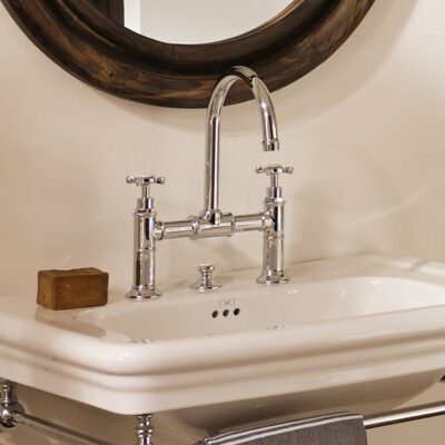 AXOR Montreux wastafelkraan 200 met EcoSmart met trekstang-afvoergarnituur chroom 16510000 5