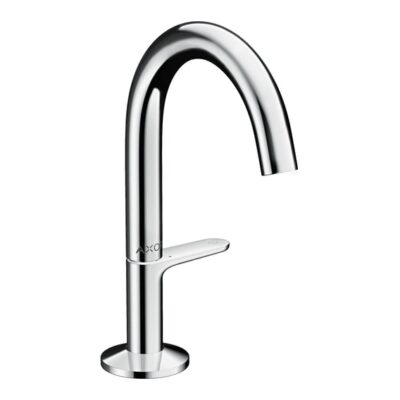 Axor One eengreeps wastafelmengkraan staafgreep 140mm met temperatuurregeling en afvoerplug 48010000 4