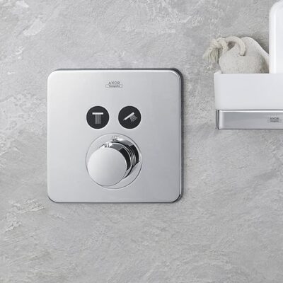 AXOR ShowerSelect Soft Cube thermostaat voor bad & douche 2 verbruikers chroom 36707000 4