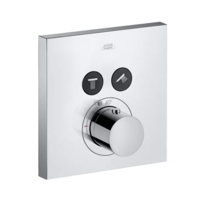 AXOR ShowerSelect Square thermostaat voor bad & douche 2 verbruikers chroom 36715000 4