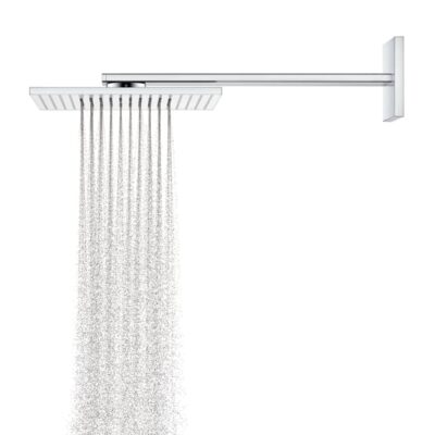 AXOR ShowerSolutions regendouchekopset 2 straalsoorten 238 x 238 mm chroom 35310000 18 AXOR ShowerSolutions regendouchekopset 2 straalsoorten 238 x 238 mm chroom 35310000 18