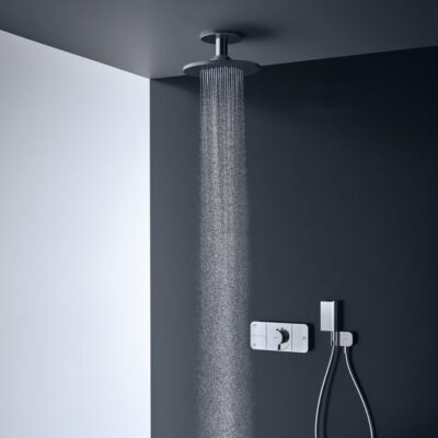 AXOR ShowerSolutions regendouchekopset 2 straalsoorten Ø300 mm chroom 35304000 12 AXOR ShowerSolutions regendouchekopset 2 straalsoorten Ø300 mm chroom 35304000 12