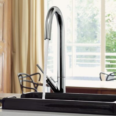 Axor Starck 300 Eco Rond Draaibaar Chroom Keukenmengkraan 12801000 4