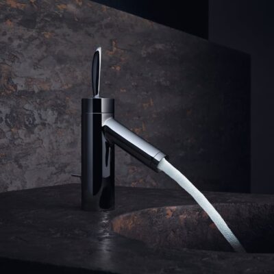 AXOR Starck Classic wastafelkraan 70 met EcoSmart met trekstang-afvoergarnituur chroom 10010000 4