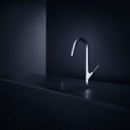 Axor Starck eenhendel keukenmengkraan uittrekbaar draaibaar met EcoSmart chroom 12800000 Axor Starck eenhendel keukenmengkraan uittrekbaar draaibaar met EcoSmart chroom 12800000