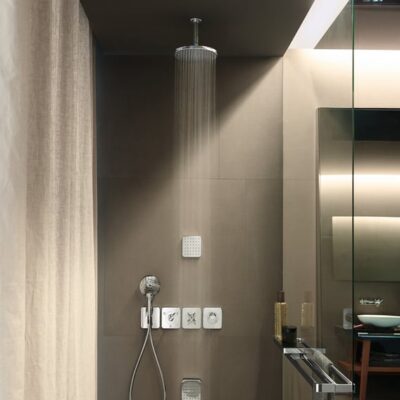 AXOR Starck hoofddouche 1 straalsoort Ø240 mm chroom 28494000 7 AXOR Starck hoofddouche 1 straalsoort Ø240 mm chroom 28494000 7