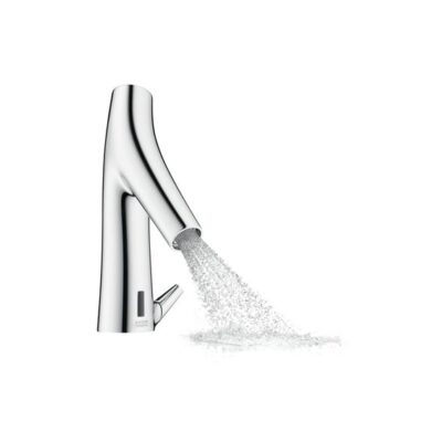 AXOR Starck Organic wastafelkraan met EcoSmart batterij aangedreven chroom 12171000 7 AXOR Starck Organic wastafelkraan met EcoSmart batterij aangedreven chroom 12171000 7