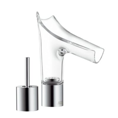 AXOR Starck V wastafelkraan 110 met EcoSmart met altijd open afvoer chroom 12115000 4