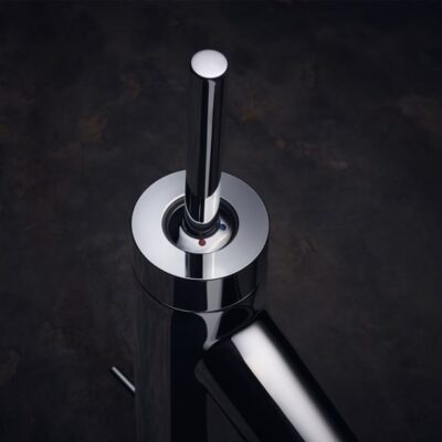 AXOR Starck wastafelkraan 90 met EcoSmart met trekstang-afvoergarnituur chroom 10111000 7