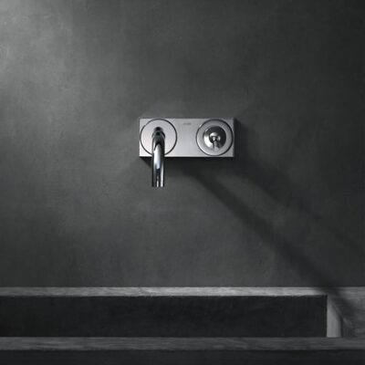 AXOR Uno eengreeps inbouw wastafelmengkraan met EcoSmart met altijd open afvoer chroom 38115000 4