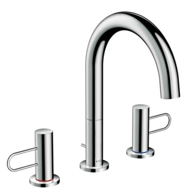 AXOR Uno wastafelkraan 200 met EcoSmart met trekstang-afvoergarnituur chroom 38054000 4