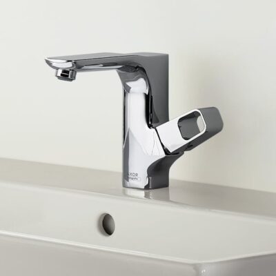 AXOR Urquiola wastafelkraan 130 met EcoSmart met altijd open afvoer chroom 11021000 8 AXOR Urquiola wastafelkraan 130 met EcoSmart met altijd open afvoer chroom 11021000 8