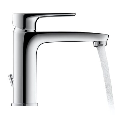 Duravit B.1 wastafelkraan M met trekstang-afvoergarnituur chroom B11020001010 18 Duravit B.1 wastafelkraan M met trekstang-afvoergarnituur chroom B11020001010 18