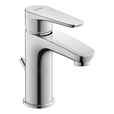 Duravit B.1 wastafelkraan S met trekstang-afvoergarnituur chroom B11010001010 24 Duravit B.1 wastafelkraan S met trekstang-afvoergarnituur chroom B11010001010 24