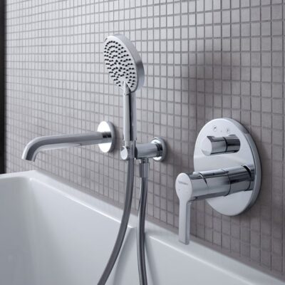 Duravit B.2 eengreeps inbouw mengkraan voor bad & douche 2 verbruikers chroom B24210012010 4