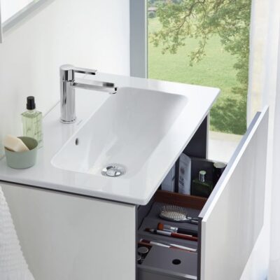 Duravit B.2 wastafelkraan M chroom B21020002010 15 Duravit B.2 wastafelkraan M chroom B21020002010 15