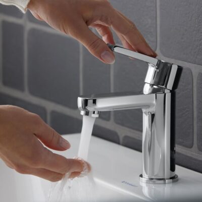 Duravit B.2 wastafelkraan M chroom B21020002010 19 Duravit B.2 wastafelkraan M chroom B21020002010 19