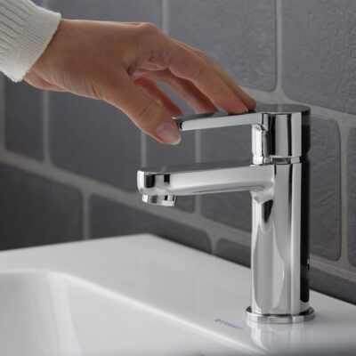 Duravit B.2 wastafelkraan M chroom B21020002010 20 Duravit B.2 wastafelkraan M chroom B21020002010 20