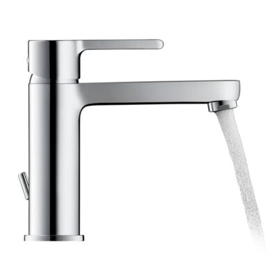 Duravit B.2 wastafelkraan M met trekstang-afvoergarnituur chroom B21020001010 18 Duravit B.2 wastafelkraan M met trekstang-afvoergarnituur chroom B21020001010 18