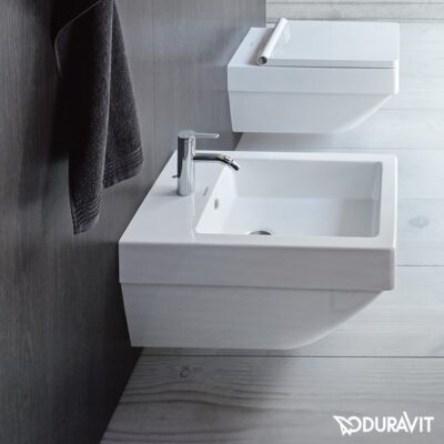 Duravit C.1 bidetkraan met trekstang-afvoergarnituur chroom C12400001010 4