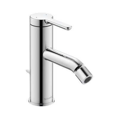 Duravit C.1 bidetkraan met trekstang-afvoergarnituur chroom C12400001010 5