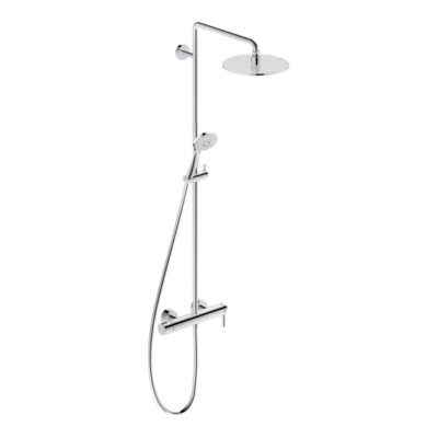 Duravit C.1 eengreeps opbouw regendoucheset Ø240 mm chroom C14280007010 4