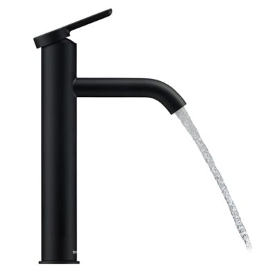 Duravit C.1 wastafelkraan L met verhoogd kraanlichaam mat-zwart C11030002046 9