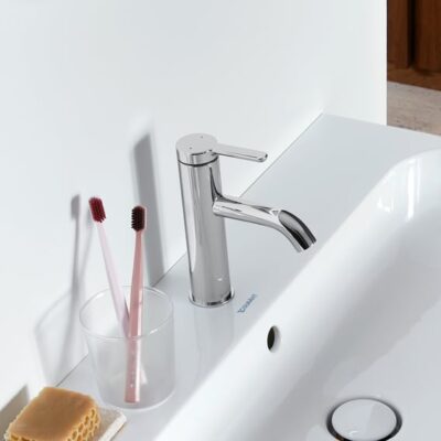 Duravit C.1 wastafelkraan M chroom C11020002010 24 Duravit C.1 wastafelkraan M chroom C11020002010 24