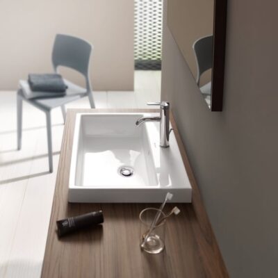 Duravit C.1 wastafelkraan M met trekstang-afvoergarnituur chroom C11020001010 17 Duravit C.1 wastafelkraan M met trekstang-afvoergarnituur chroom C11020001010 17