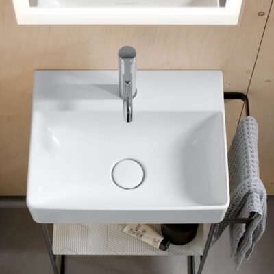 Duravit C.1 wastafelkraan S chroom C11010002010 35 Duravit C.1 wastafelkraan S chroom C11010002010 35