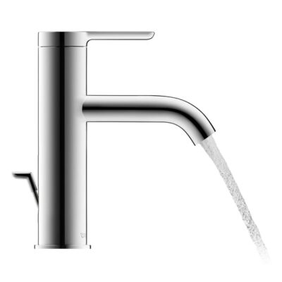 Duravit C.1 wastafelkraan S met trekstang-afvoergarnituur chroom C11010001010 26 Duravit C.1 wastafelkraan S met trekstang-afvoergarnituur chroom C11010001010 26