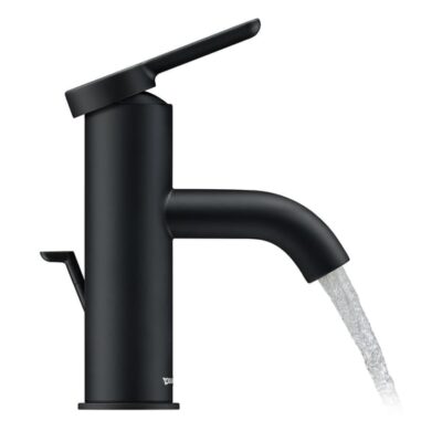 Duravit C.1 wastafelkraan S met trekstang-afvoergarnituur mat-zwart C11010001046 8