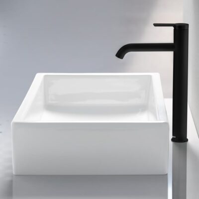 Duravit C.1 wastafelkraan XL met verhoogd kraanlichaam mat-zwart C11040002046 4