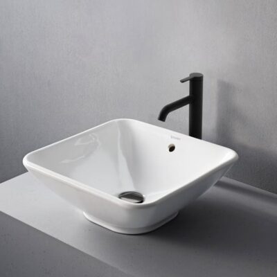 Duravit C.1 wastafelkraan XL met verhoogd kraanlichaam mat-zwart C11040002046 7