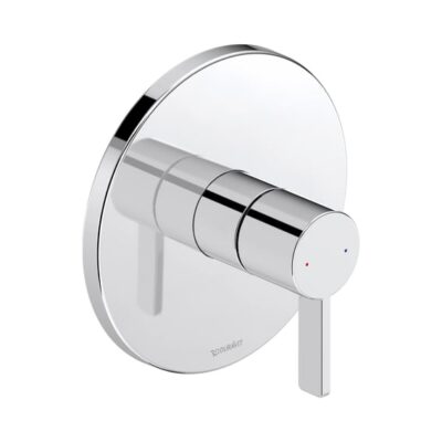 Duravit D-Neo eengreeps inbouw douchemengkraan 1 verbruiker chroom DE4210010010 5