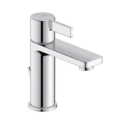 Duravit D-Neo wastafelkraan M FreshStart met trekstang-afvoergarnituur chroom DE1021001010 6