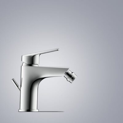Duravit No.1 bidetkraan met trekstang afvoergarnituur chroom N12400001010 4