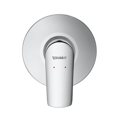 Duravit No.1 eengreeps inbouw douchemengkraan 1 verbruiker chroom N14210007010 4
