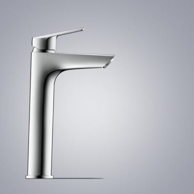 Duravit No.1 wastafelkraan L met verhoogde kraanlichaam chroom N11030002010 4