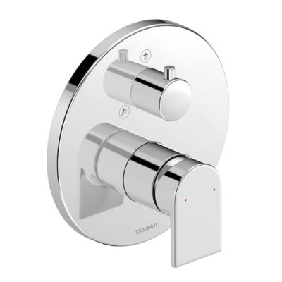 Duravit Tulum eengreeps inbouw mengkraan voor bad & douche 2 verbruikers chroom TU4210012010 6