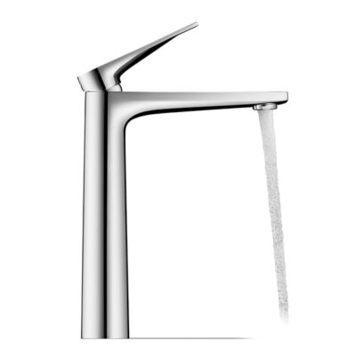 Duravit Tulum eengreeps wastafelmengkraan XL chroom met dichte greep en keramische cartridge 5