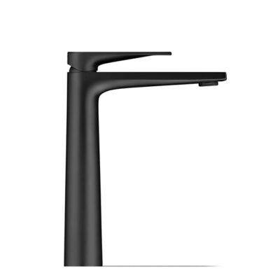 Duravit Tulum eengreeps wastafelmengkraan XL mat-zwart met keramische cartridge en flexibele slangen 5