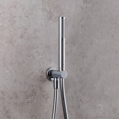 Duravit Tulum handdouche rond chroom 25mm diameter met siliconen noppen en G 1/2 aansluiting 6