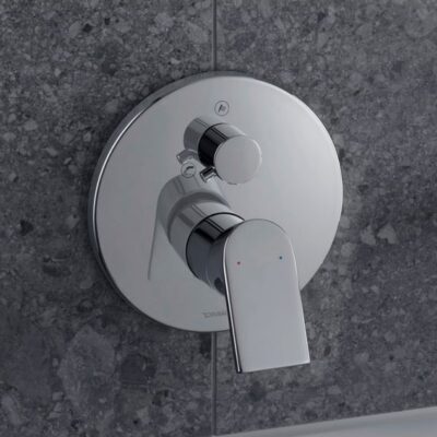 Duravit Tulum inbouw badmengkraan met omsteller en keramische cartridge chroom 7