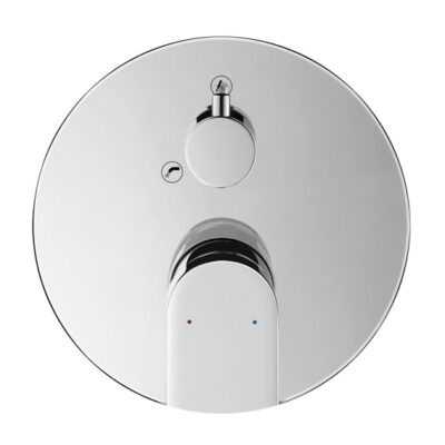 Duravit Tulum inbouw badmengkraan met omsteller en keramische cartridge chroom 6