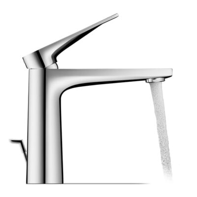 Duravit Tulum wastafelkraan M FreshStart met trekstang-afvoergarnituur chroom TU1021001010 10 Duravit Tulum wastafelkraan M FreshStart met trekstang-afvoergarnituur chroom TU1021001010 10