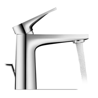 Duravit Tulum wastafelkraan S met trekstang-afvoergarnituur chroom TU1010001010 9 Duravit Tulum wastafelkraan S met trekstang-afvoergarnituur chroom TU1010001010 9