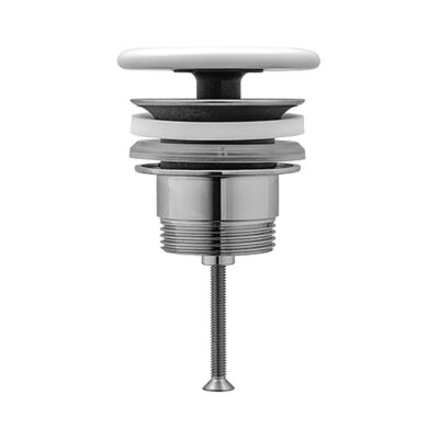 Duravit Universeel altijd geopend clickwaste chroom wit 50750000 4