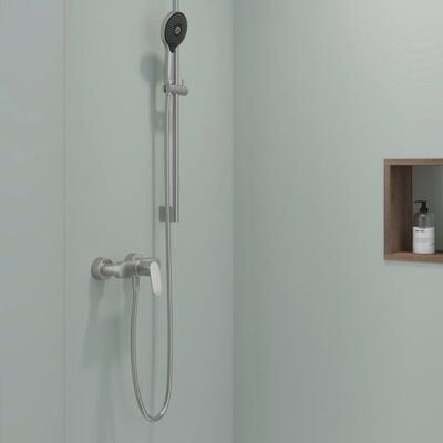 Duravit Universele doucheslang 1600 mm rvs geborsteld UV0610007070 8 Duravit Universele doucheslang 1600 mm rvs geborsteld UV0610007070 8